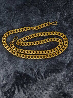 Antique Gold Thick Crossbody Chain